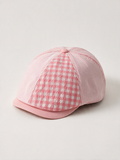Plaid Patchwork Newsboy Cap