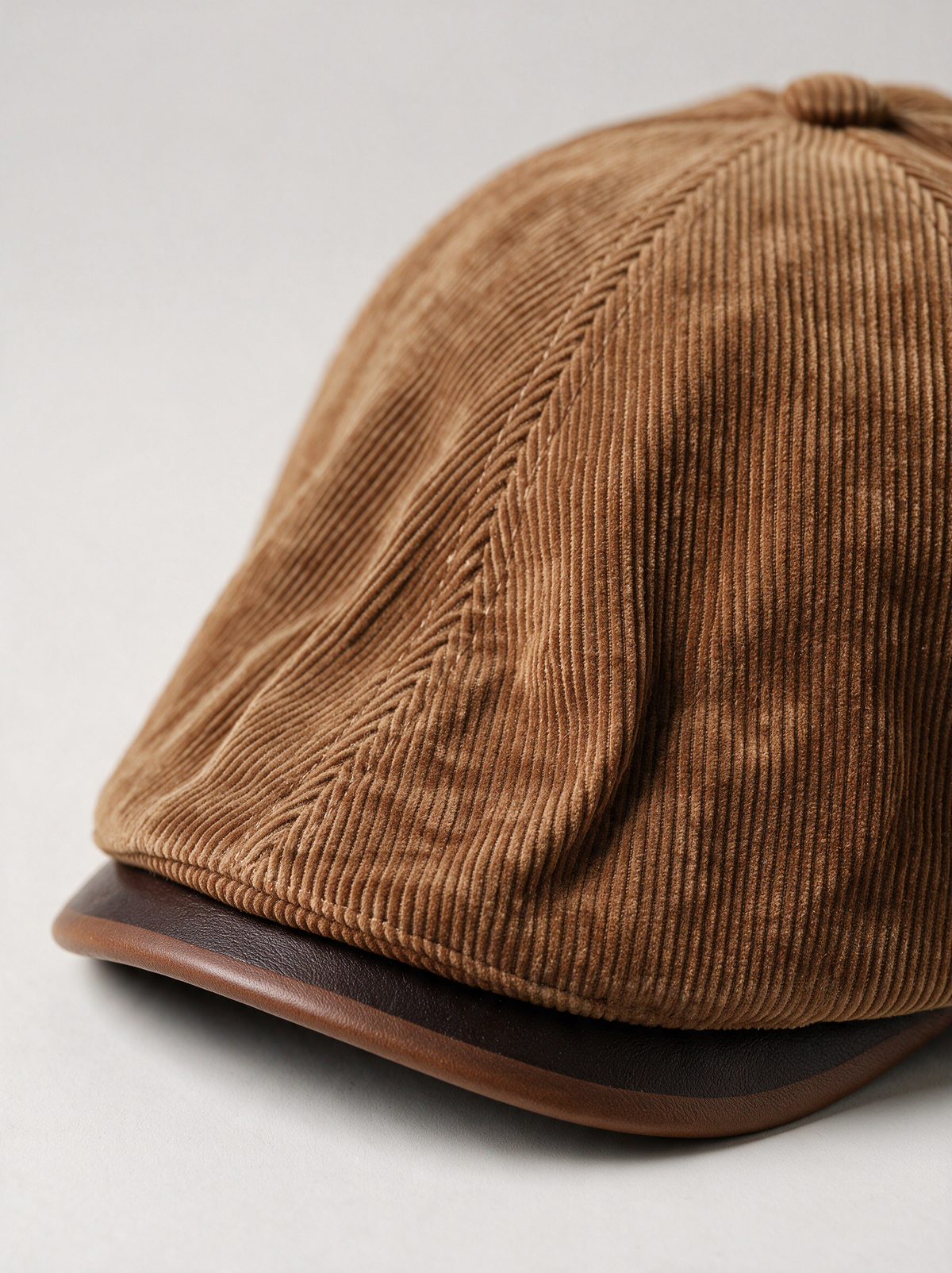 Corduroy Newsboy Cap