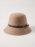 Belted Wool Bucket Hat