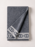 "Chain Link" Jacquard 100% Merino Wool Scarf