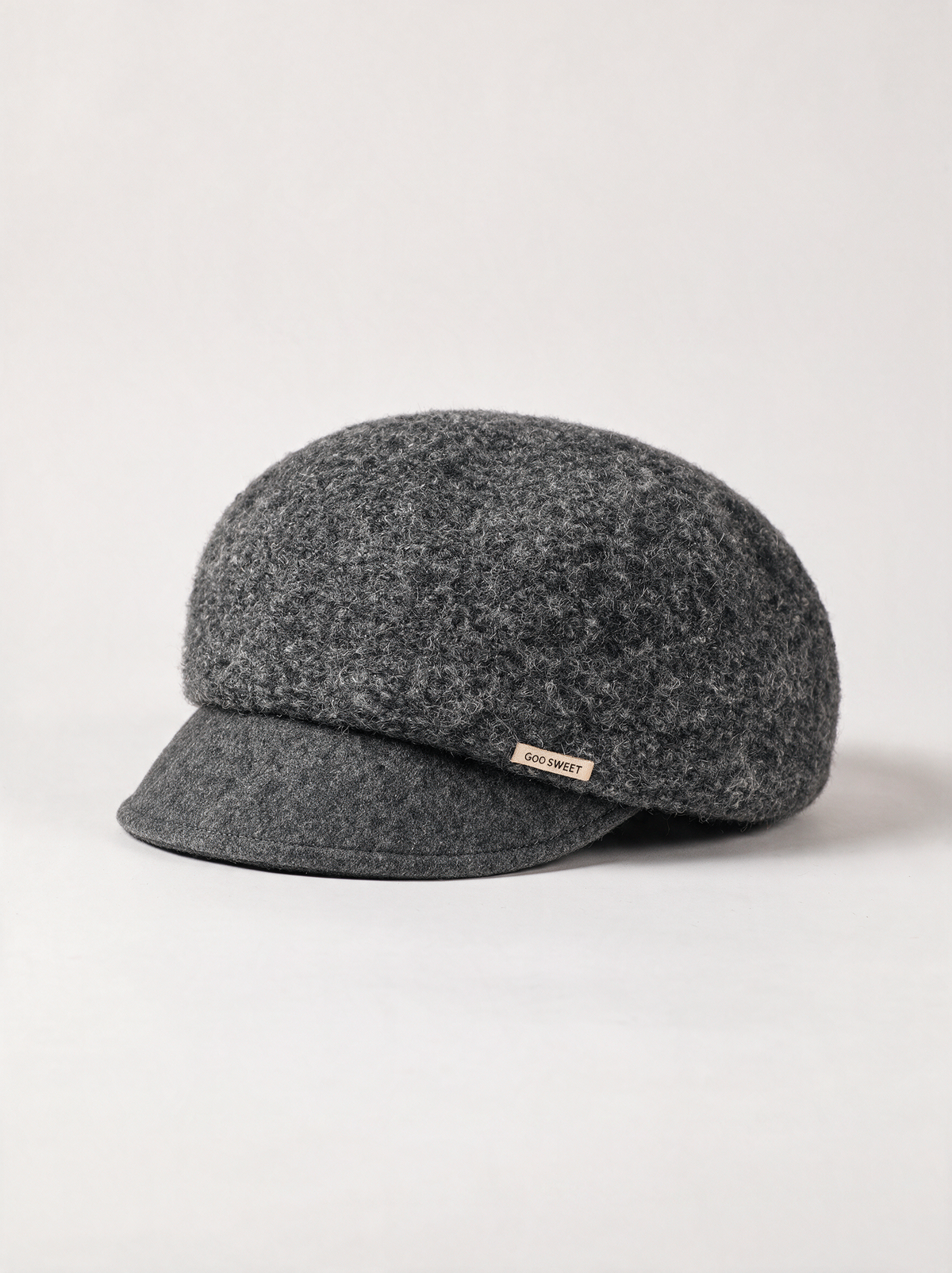 Knit Wool Baker Boy Cap