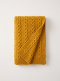 100% Wool Textured Knit Scarf