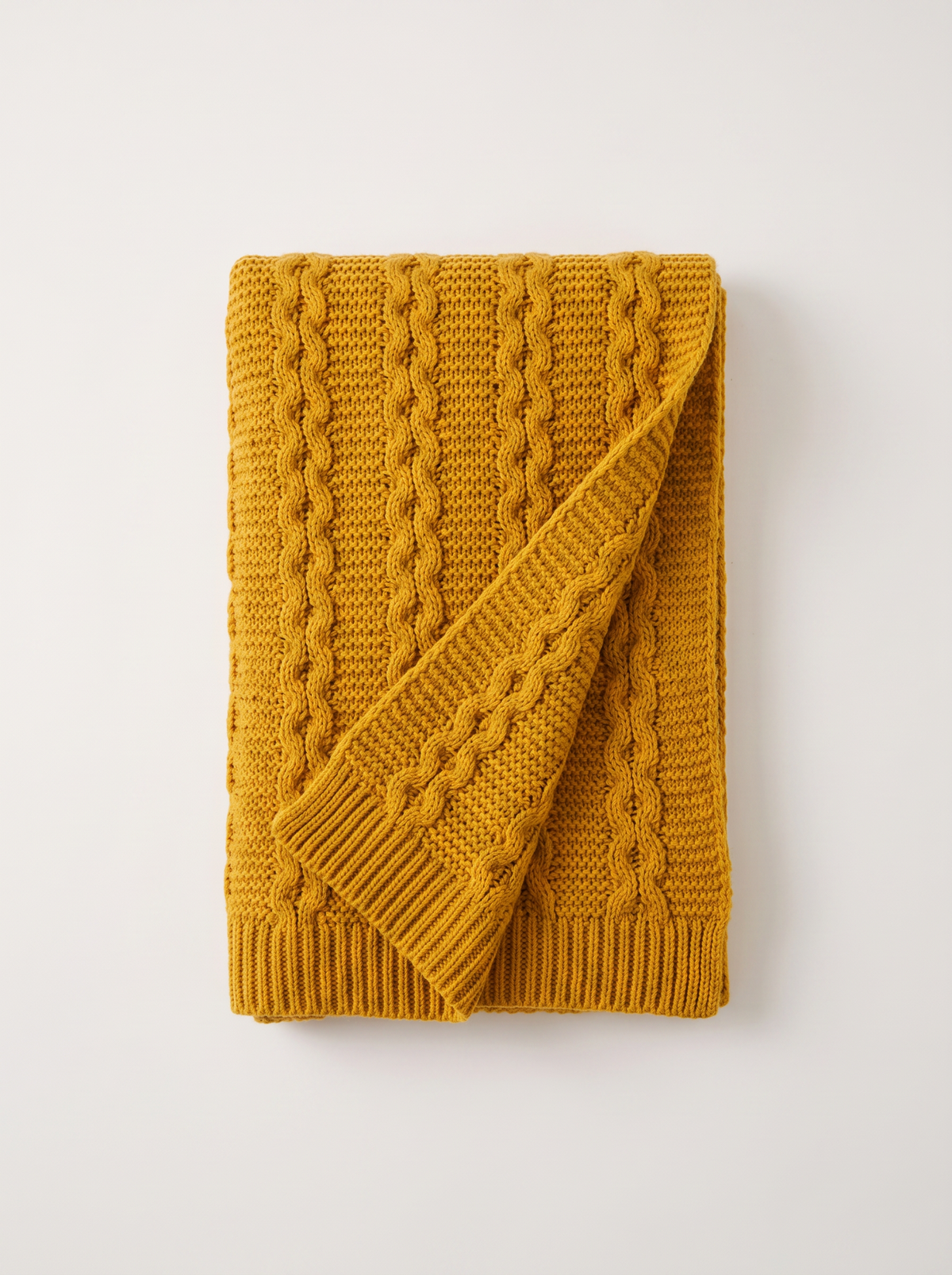100% Wool Textured Knit Scarf