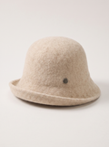 Wool-Blend Button Bucket Hat