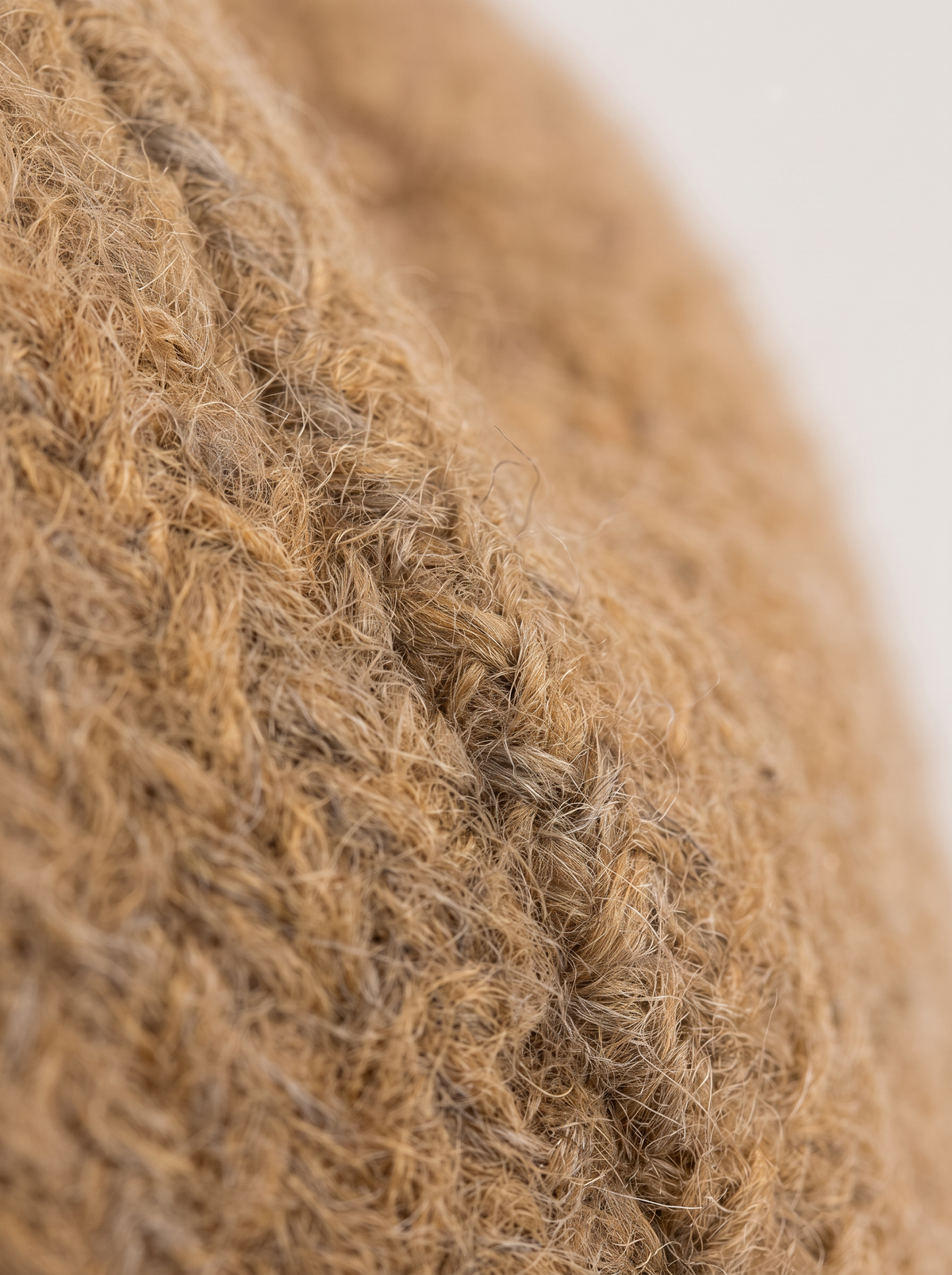 Wool-Blend Button Bucket Hat