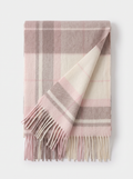 100% Wool Soft Check Scarf