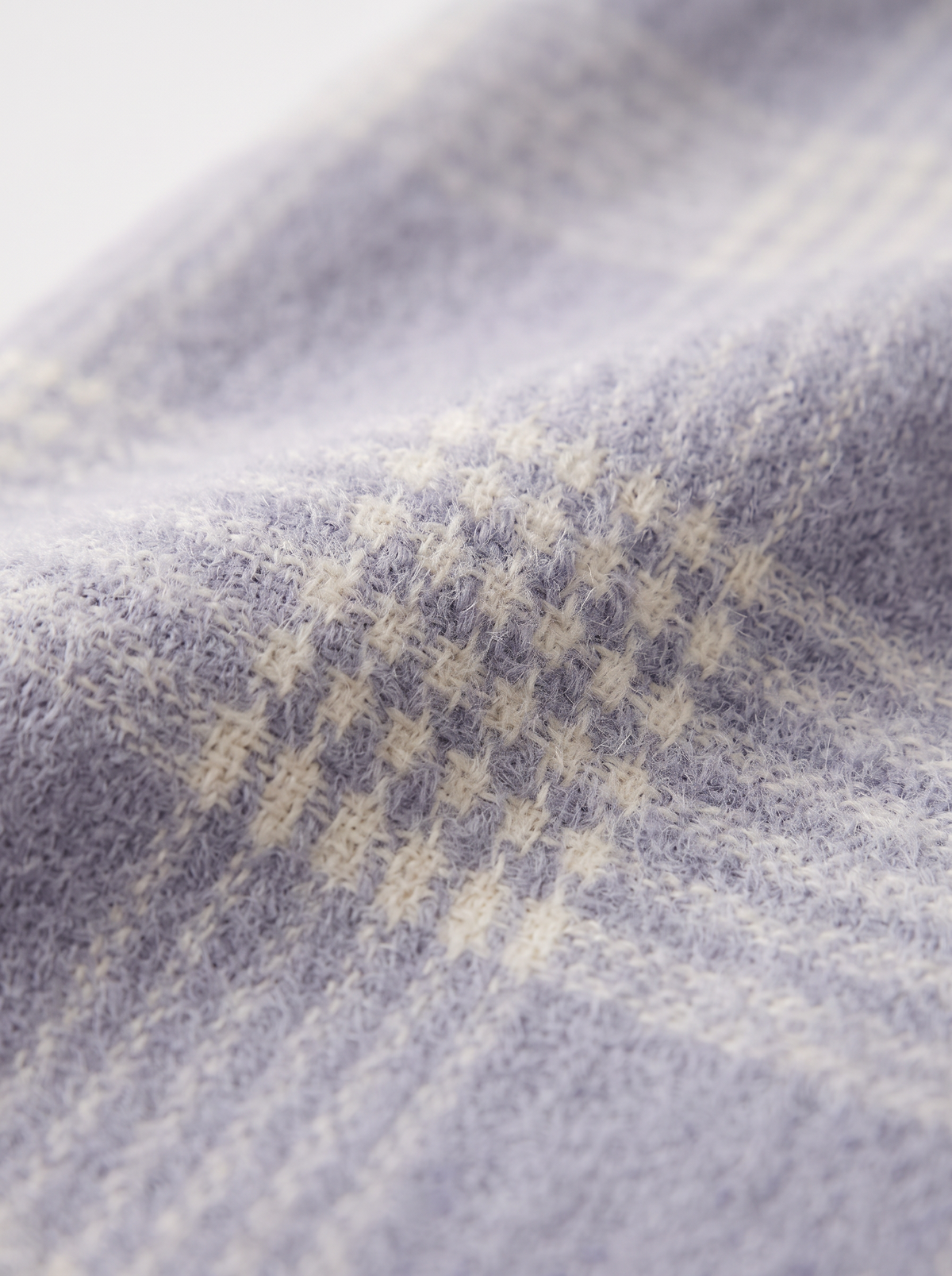 100% Wool Everyday Check Scarf