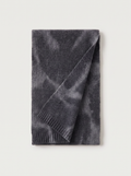 Painterly Colour 100% Wool Knit Scarf