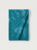 Painterly Colour 100% Wool Knit Scarf