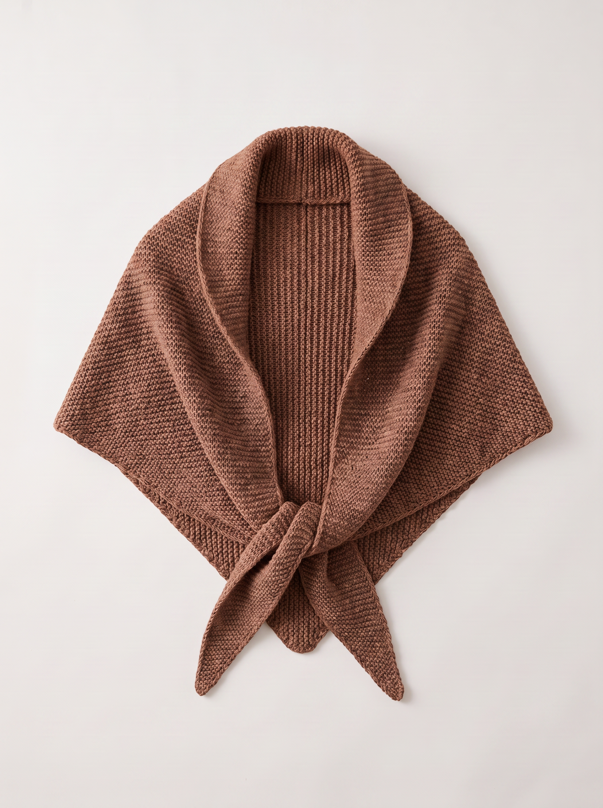 "Sophie's Wrap" Handmade 100% Merino Wool Triangle Shawl