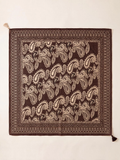 Folk Paisley Tassel Square Scarf