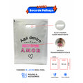 Style 01 reference: frosted die-cut handle shopping bag