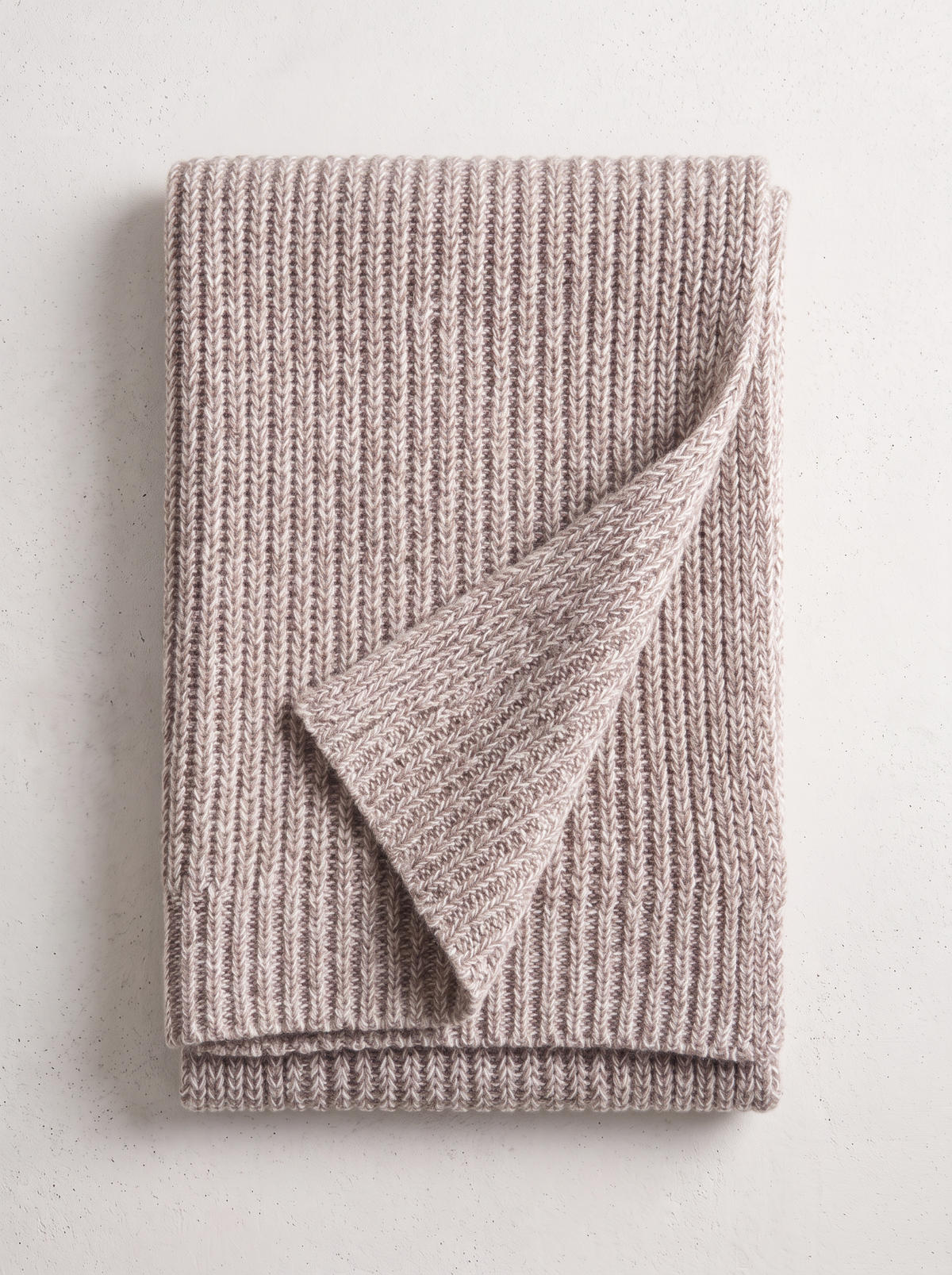 "Natural Layers" Lyocell Wool Cashmere Blend Scarf