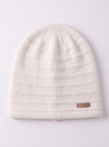 "Alpine Comfort" 100% Cashmere Ribbed Beanie