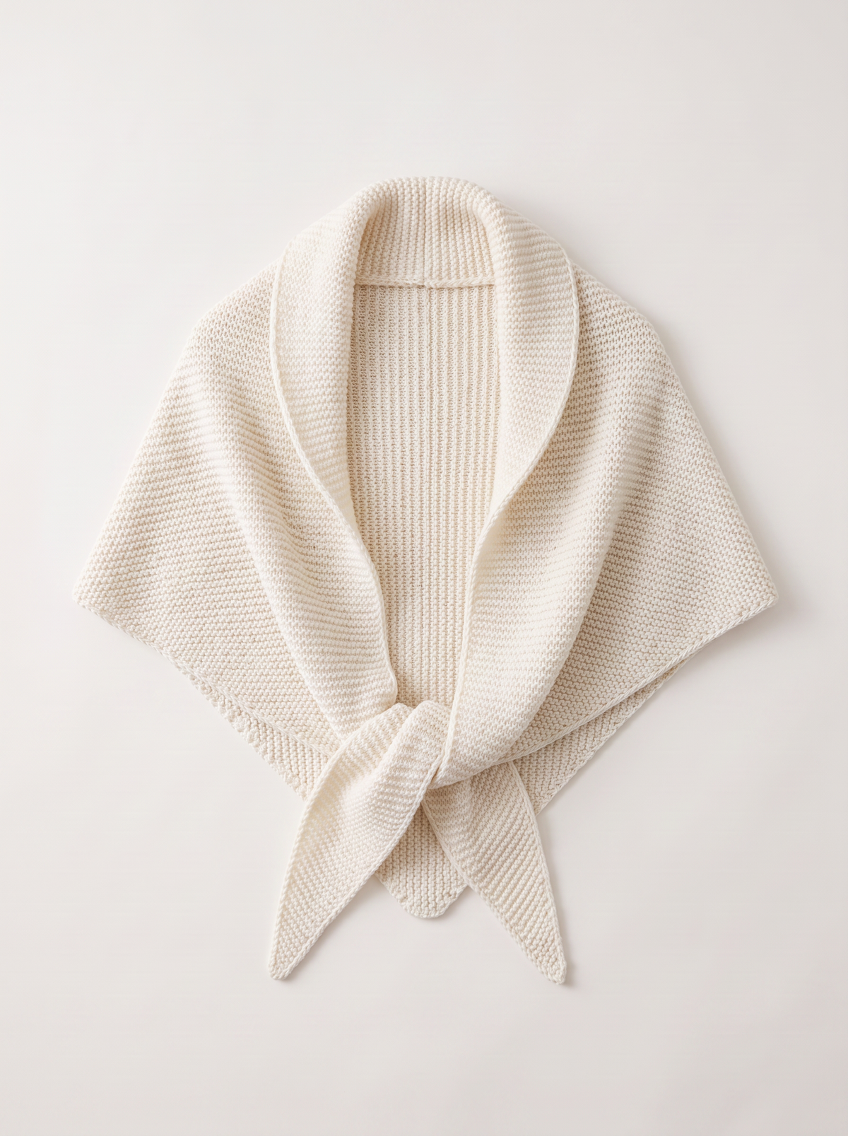 "Sophie's Wrap" Handmade 100% Merino Wool Triangle Shawl