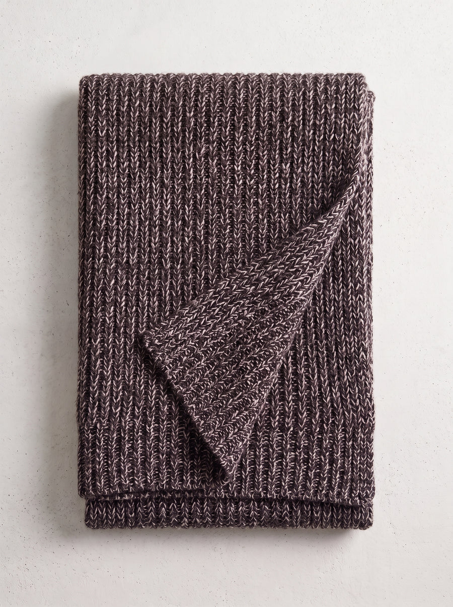 "Natural Layers" Lyocell Wool Cashmere Blend Scarf